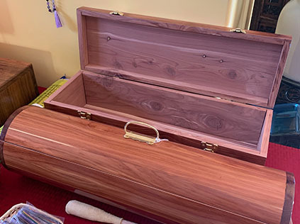 Cedar boxes to store your sacreds